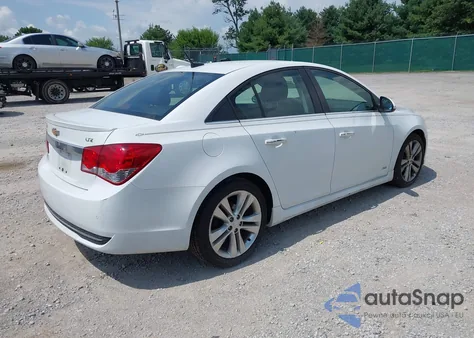 2012 Chevrolet Cruze Ltz z USA, uszkodzony, nr VIN 1G1PH5SC3C7251997